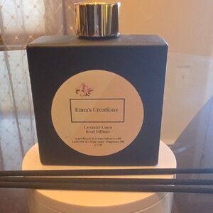 Enna's Creations Black Reed Diffuser